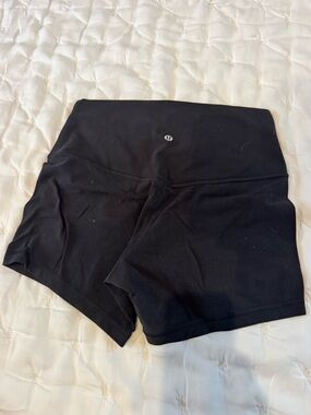 lululemon align high rise 4” short